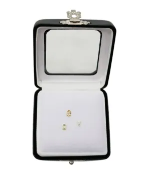 0.7 CT PEAR/EMERALD/MARQUISE 3 PIECE SET ANC-S36-14