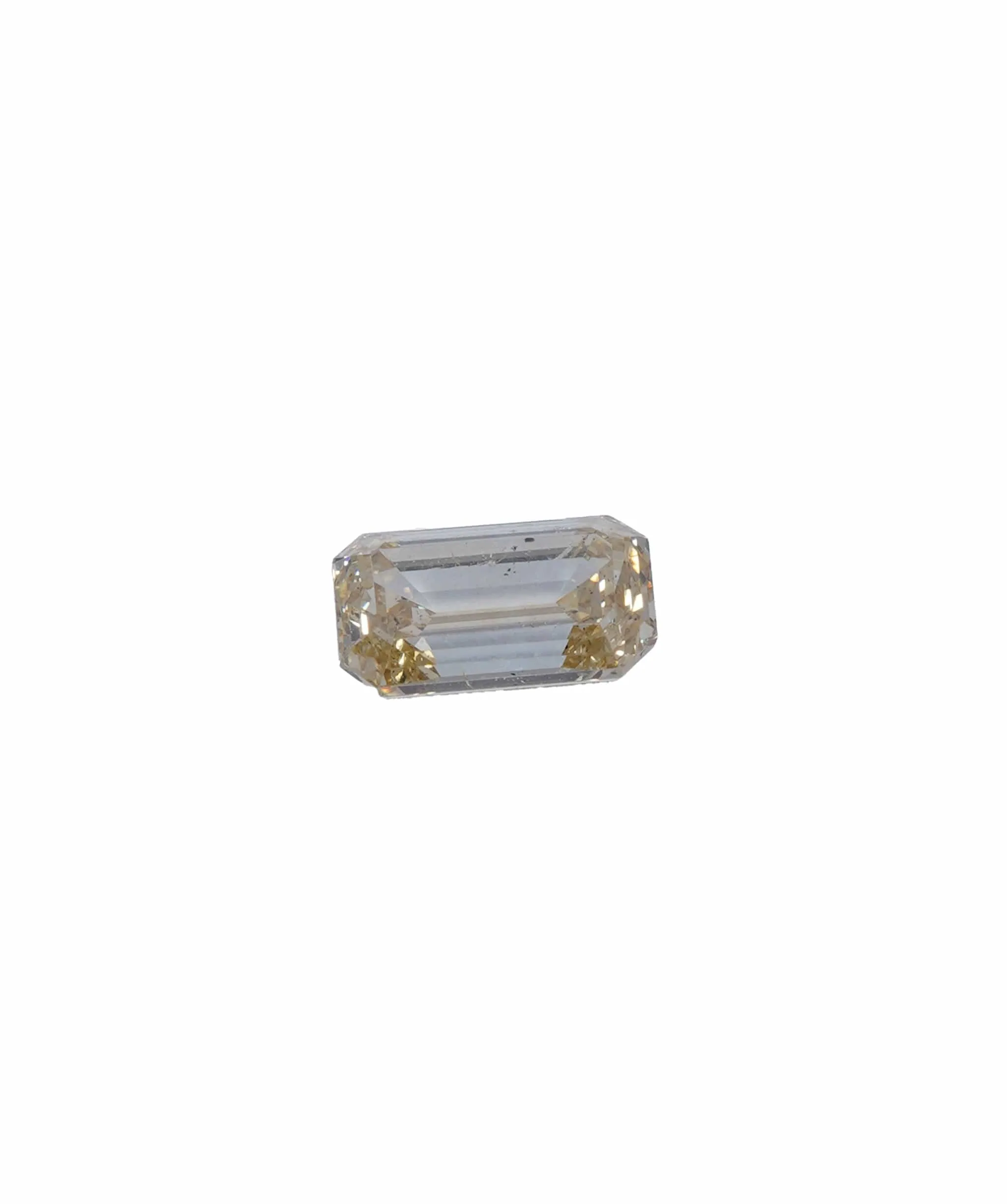 0.75 ct EMERALD NATURAL FANCY ORANGE DIAMOND ANL-S20-44