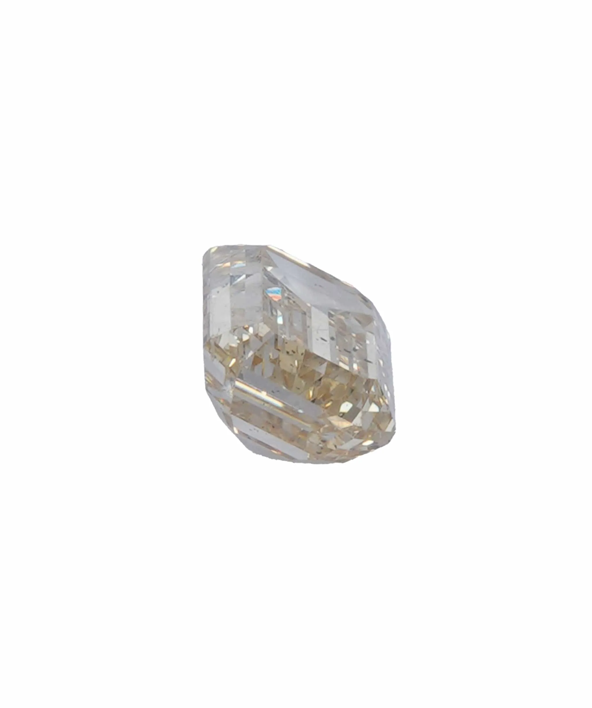 0.75 ct EMERALD NATURAL FANCY ORANGE DIAMOND ANL-S20-44