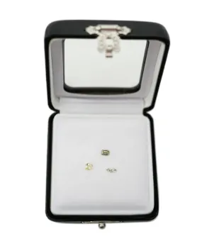 0.76 CT CUSHION/EMERALD/MARQUISE 3 PIECE SET ANC-S36-17