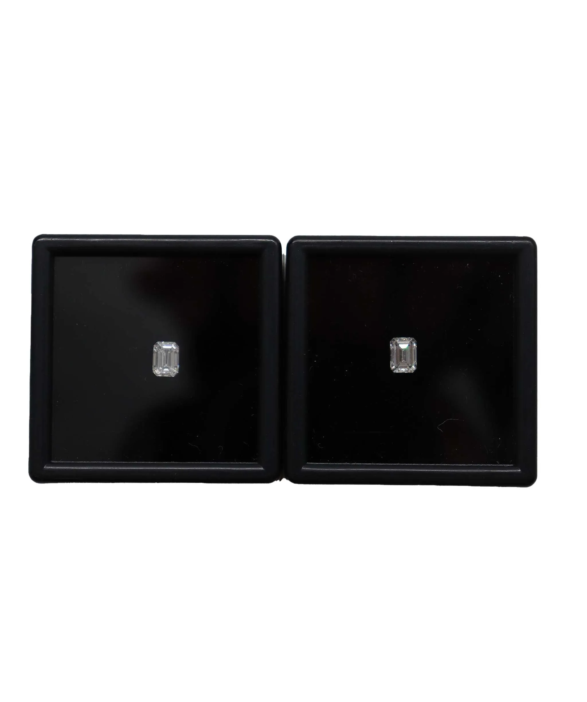 1.40ct PAIR of Emerald cut Natural Diamonds RDL0081