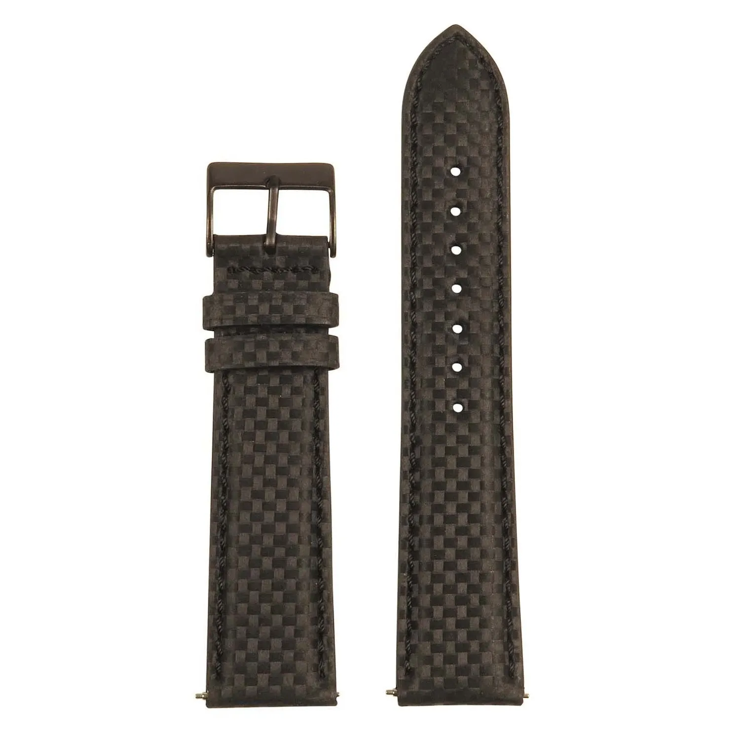 18mm Carbon Fiber Smart Watch Strap