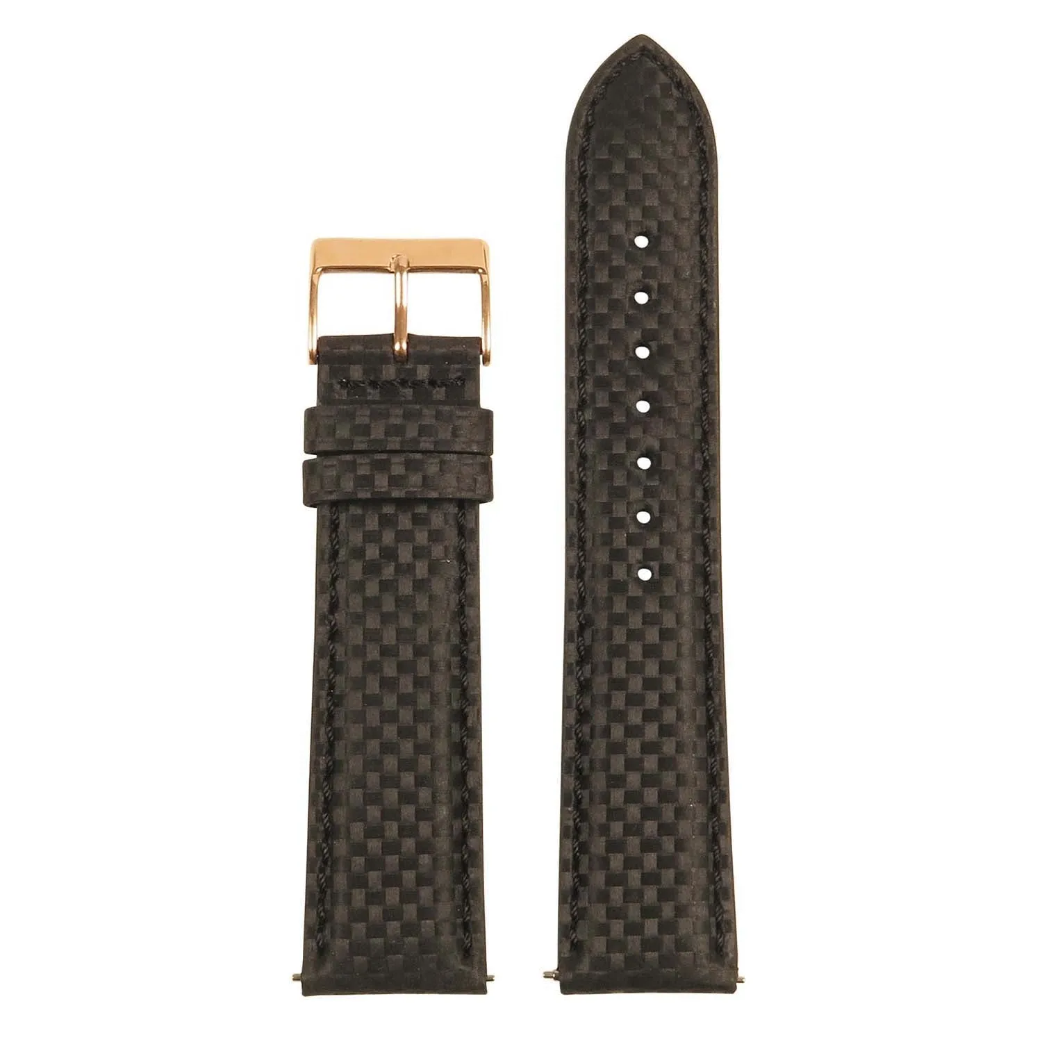 18mm Carbon Fiber Smart Watch Strap