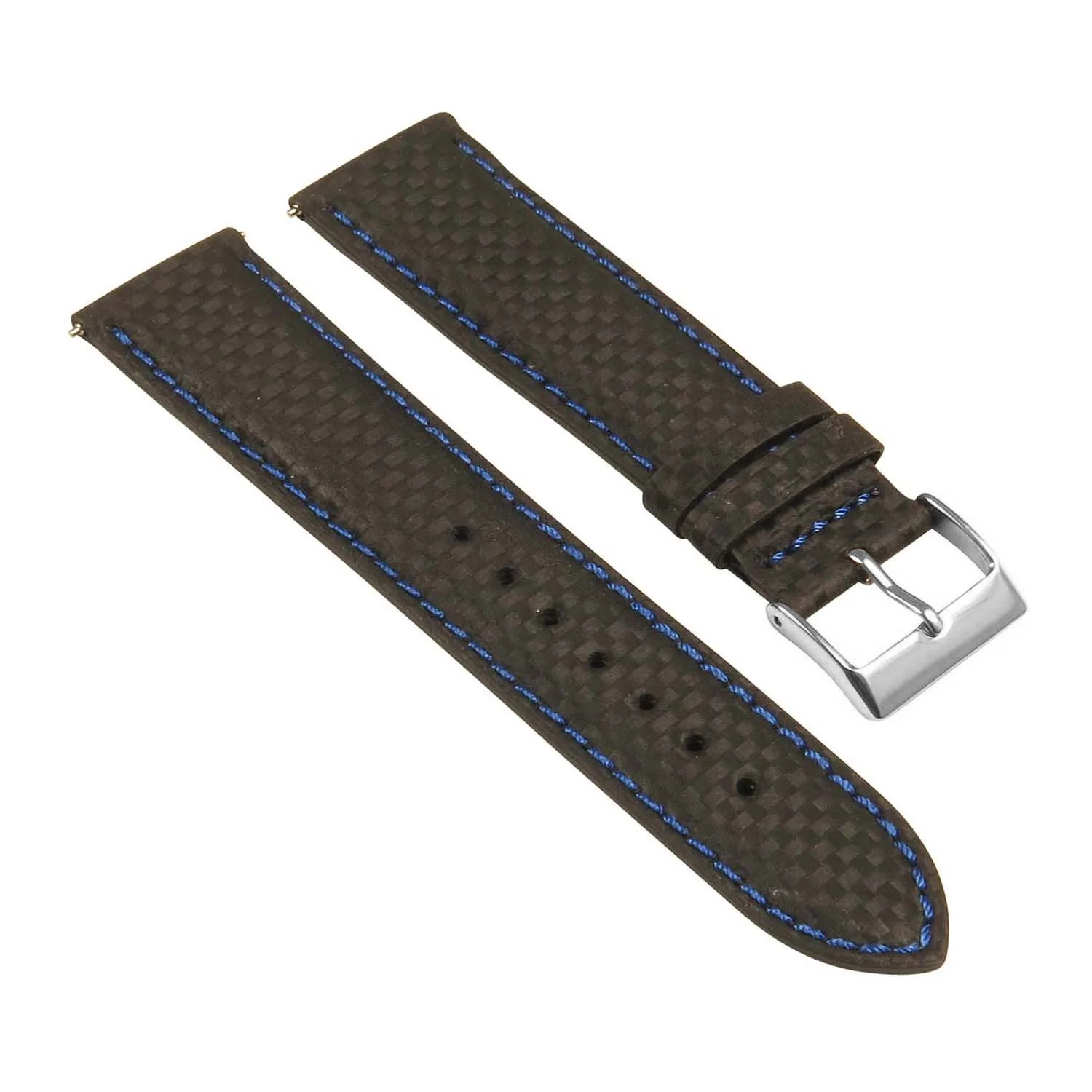 18mm Carbon Fiber Smart Watch Strap