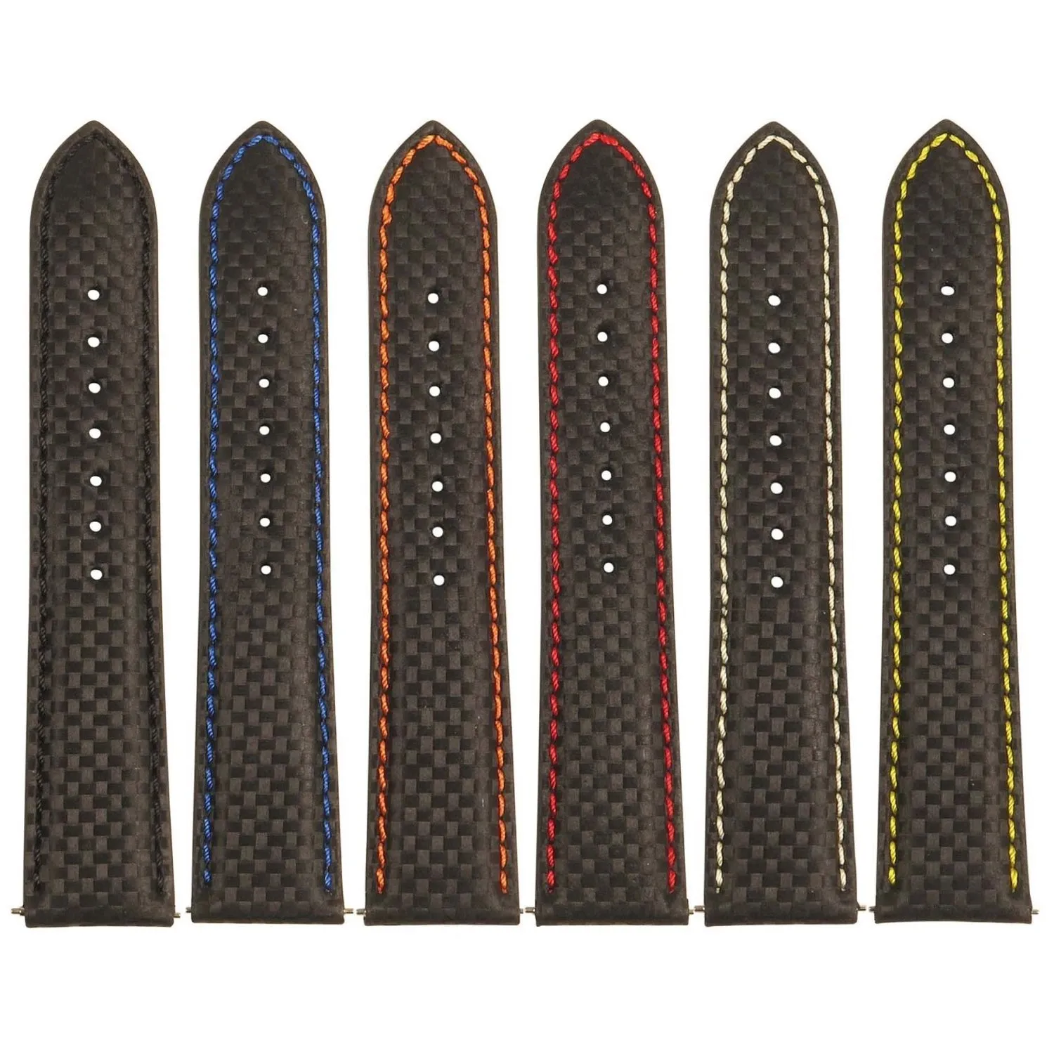 18mm Carbon Fiber Smart Watch Strap