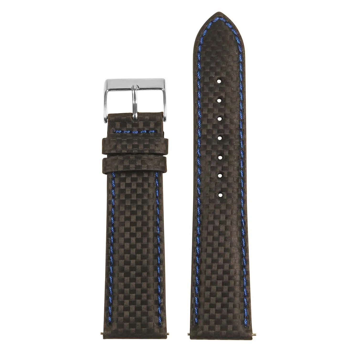 18mm Carbon Fiber Smart Watch Strap
