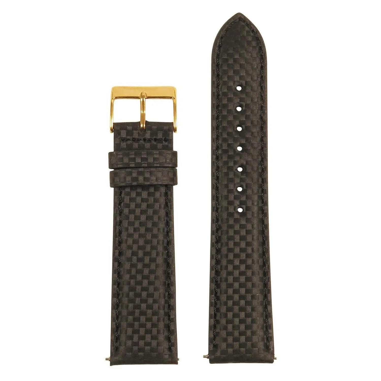 18mm Carbon Fiber Smart Watch Strap