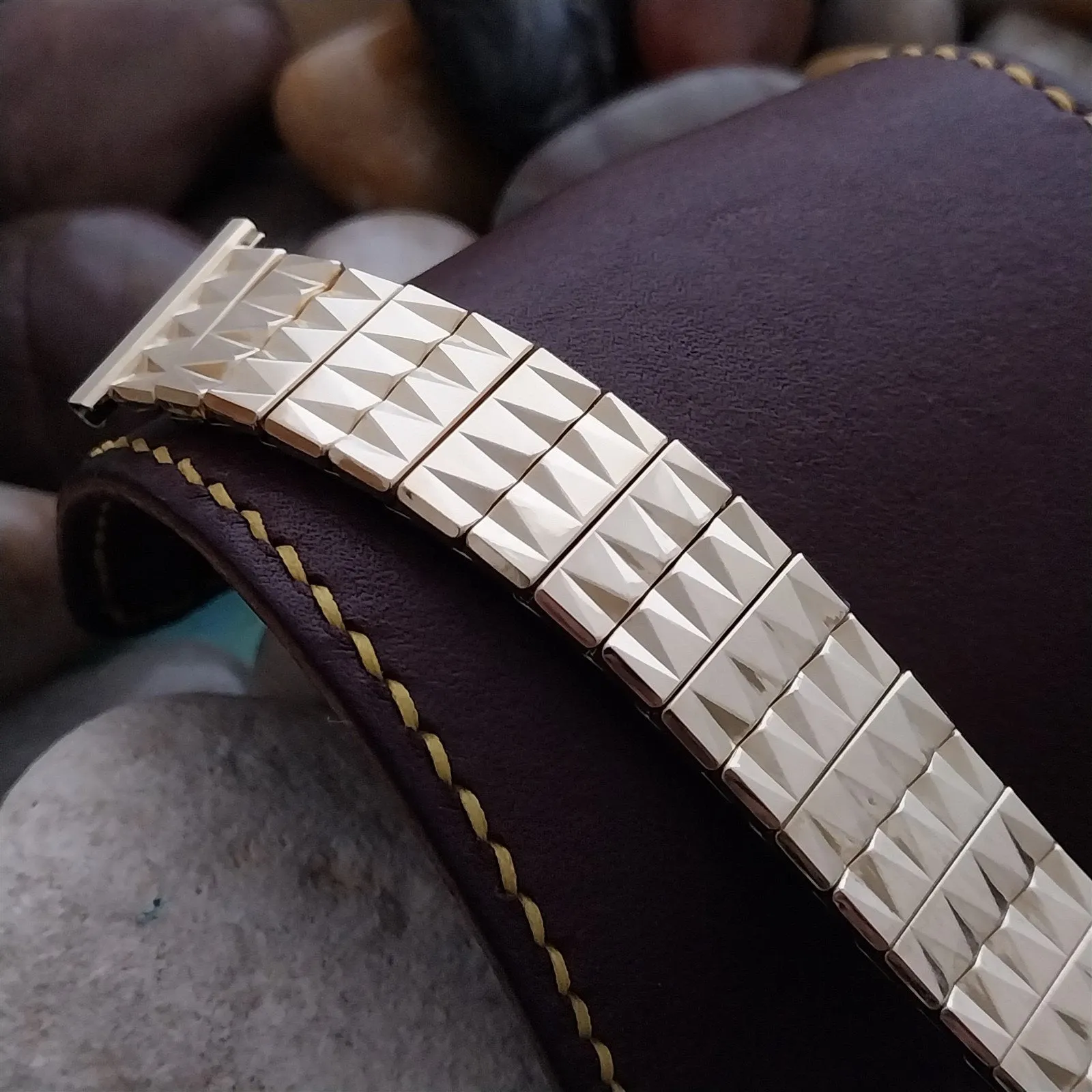 19mm 18mm 16mm Speidel Gold-Filled Short Unused MCM 1956 Vintage Watch Band