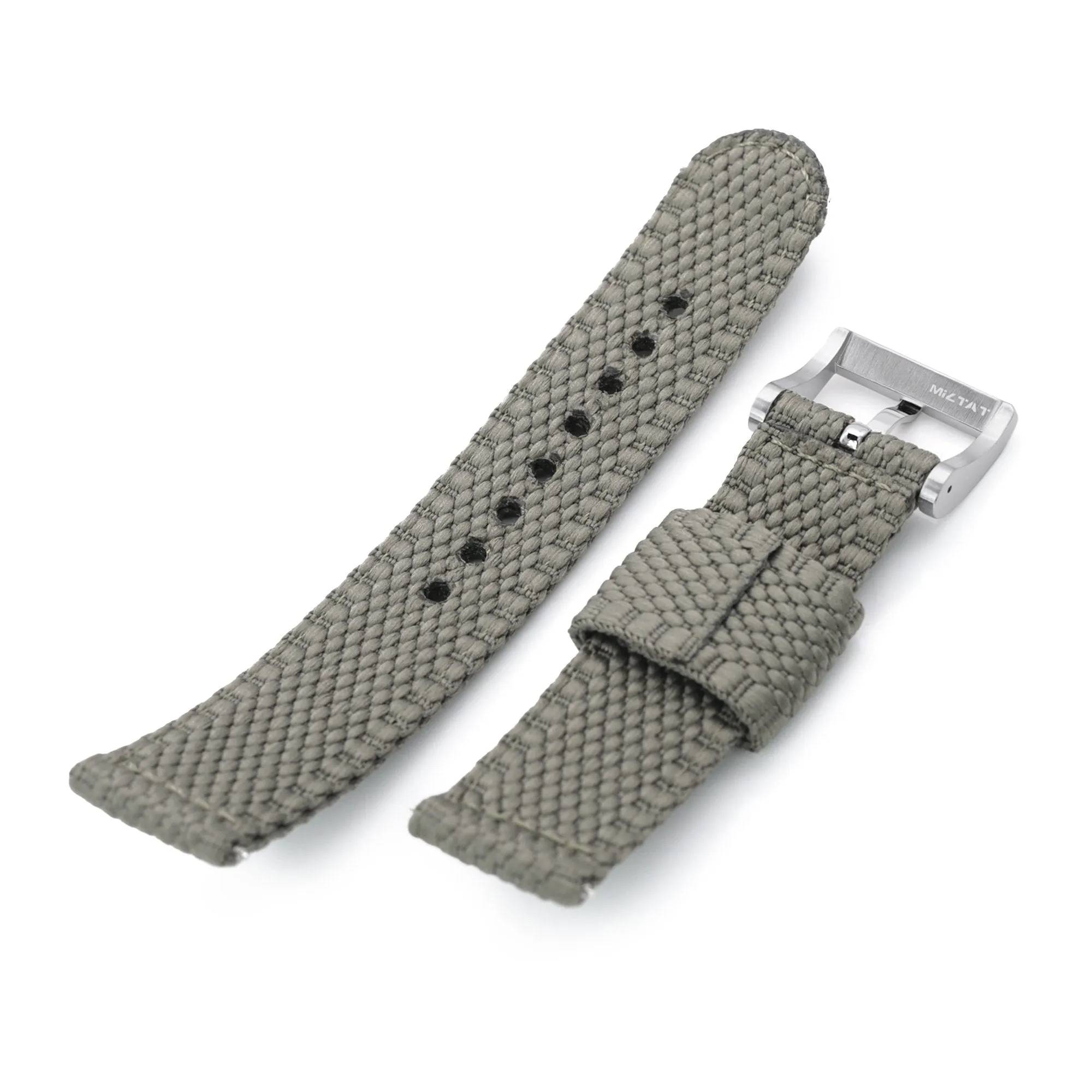 2-pcs Perlon Unique Pattern Nylon, Military Green