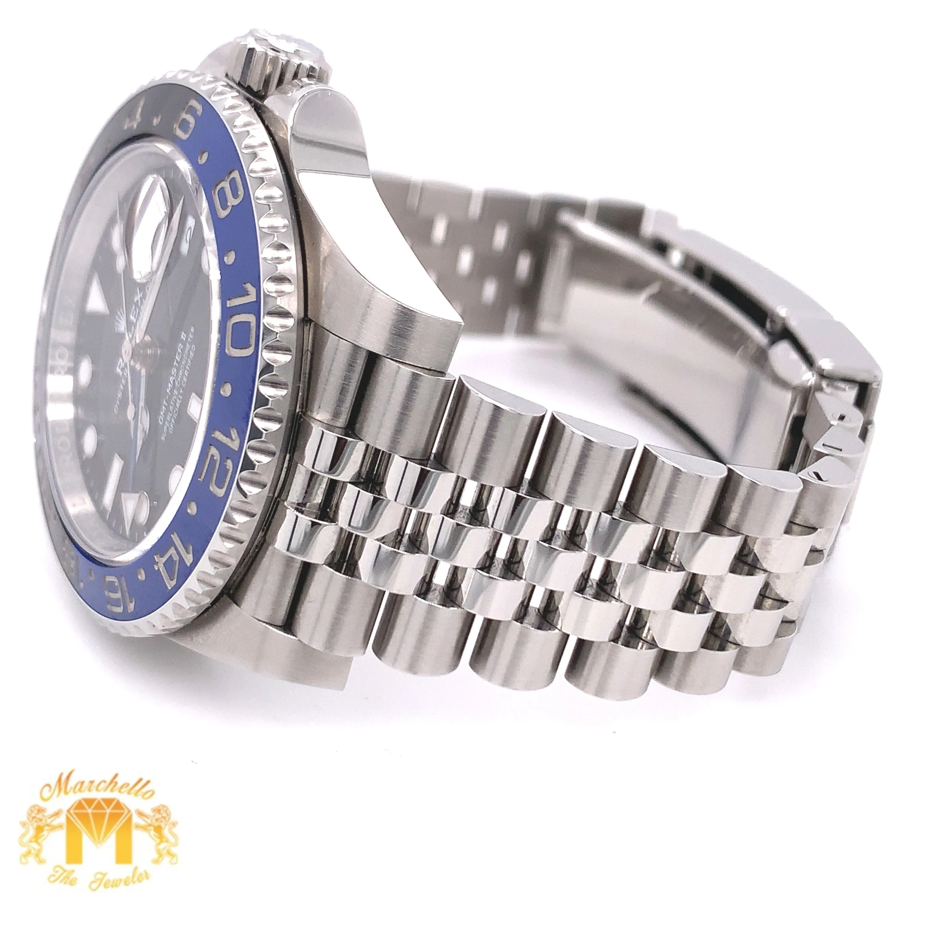 2021 Rolex GMT Master 2 'Batman' Watch with Jubilee Bracelet (40 mm, never worn, papers)