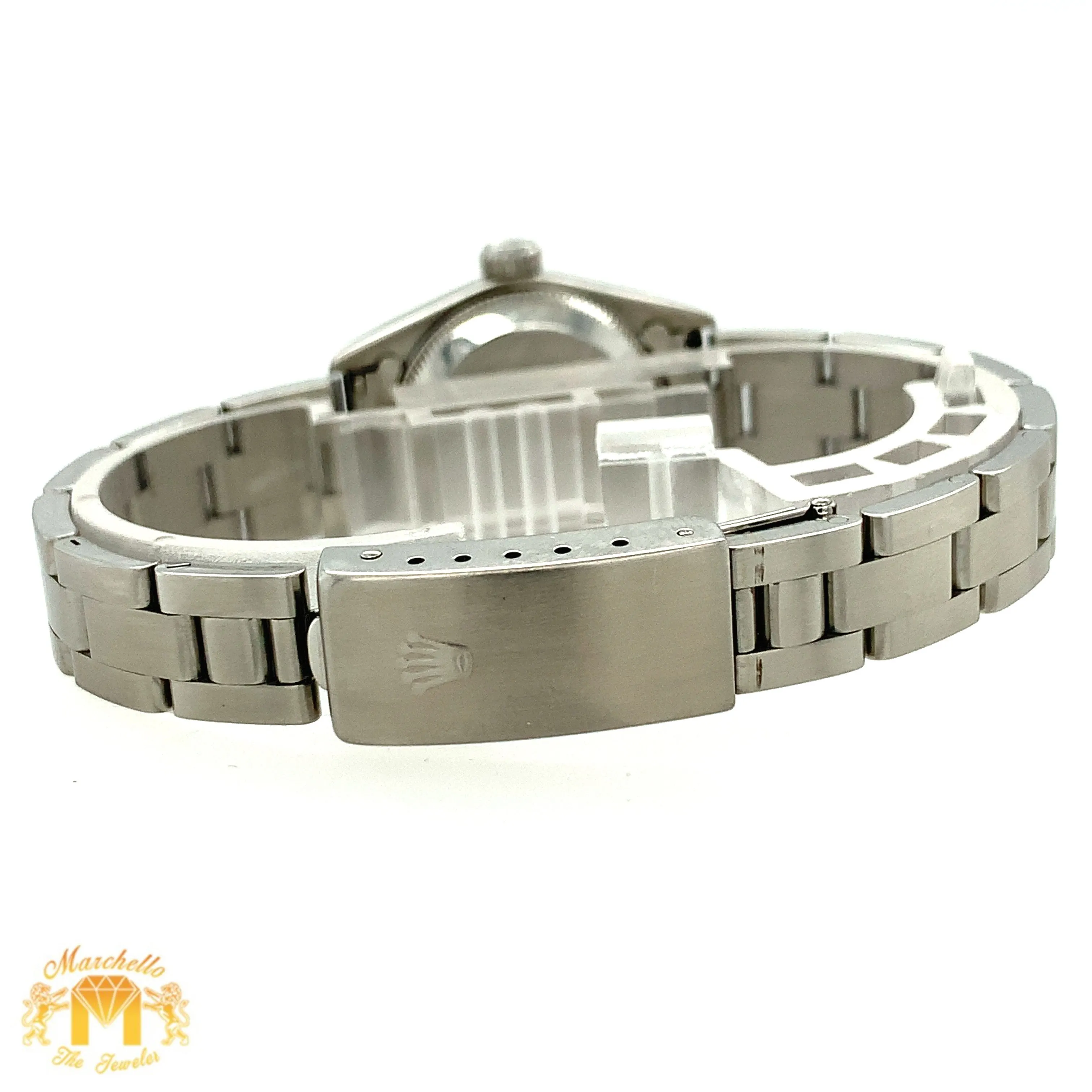 24mm Ladies’ Rolex Oyster Perpetual Stainless Steel Watch