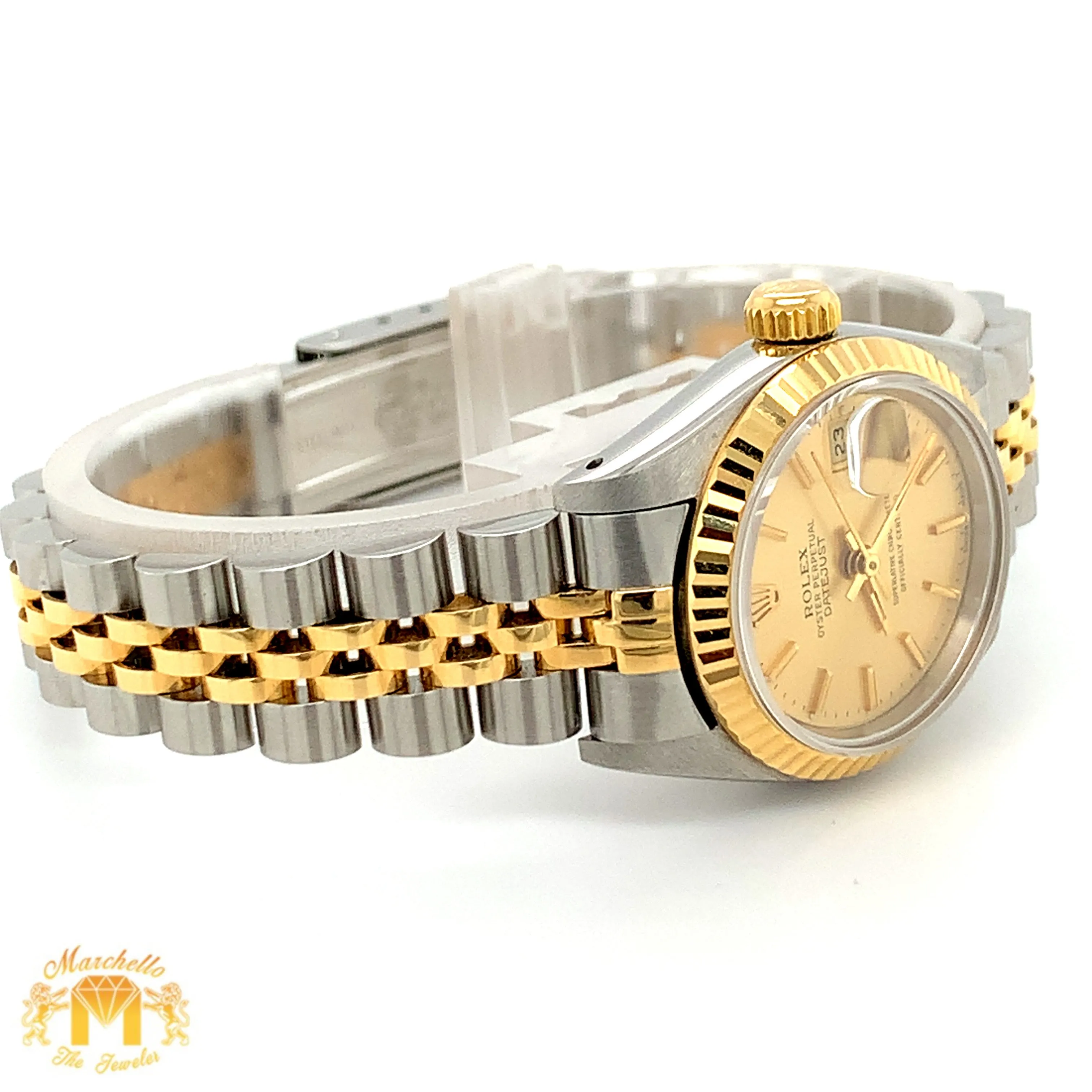 26mm Ladies`Rolex Datejust watch with Two-tone Jubilee Bracelet