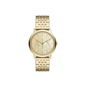 Armani Exchange Gold Stainless Steel Watch