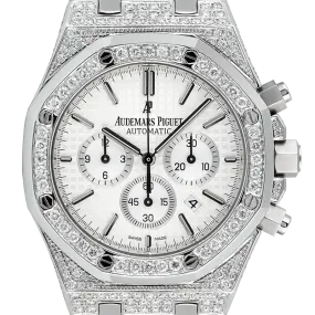 Audemars Piguet Royal Oak Chronograph 41mm Custom Diamond Set