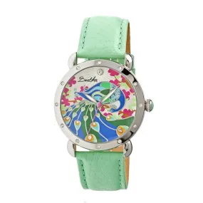Bertha Didi MOP Leather-Band Ladies Watch