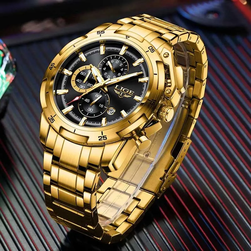 BIDÚ® Golden Luxury Watch