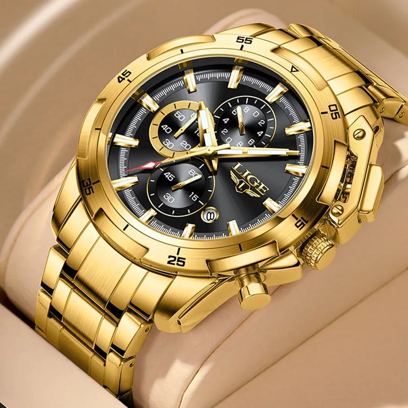 BIDÚ® Golden Luxury Watch