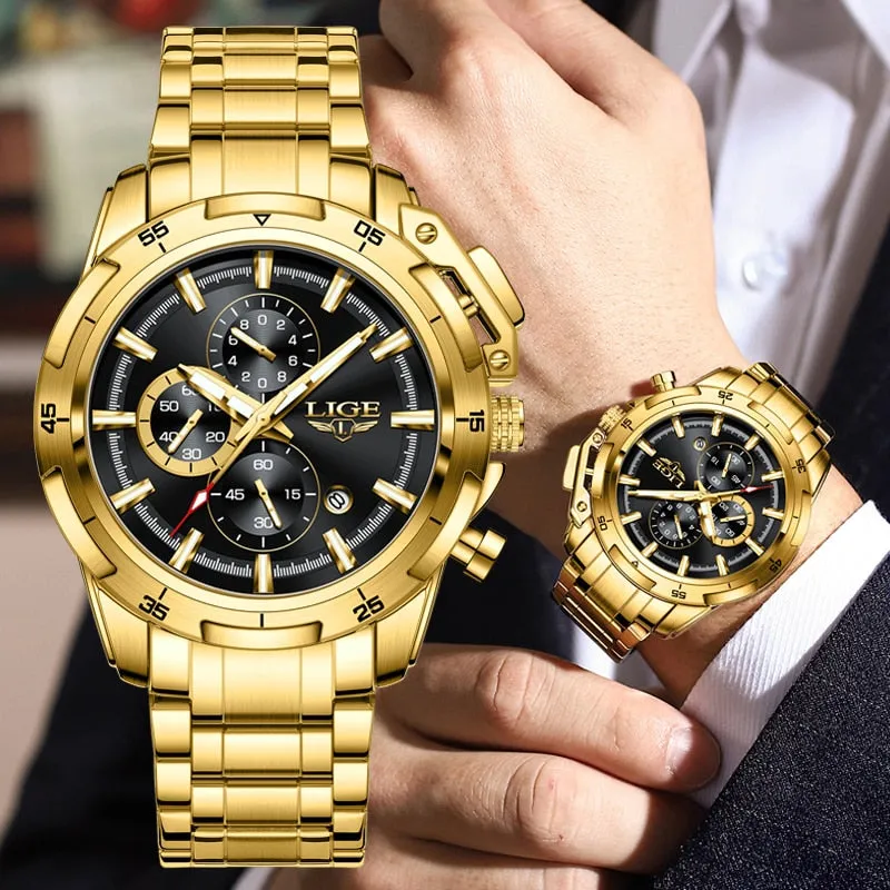 BIDÚ® Golden Luxury Watch