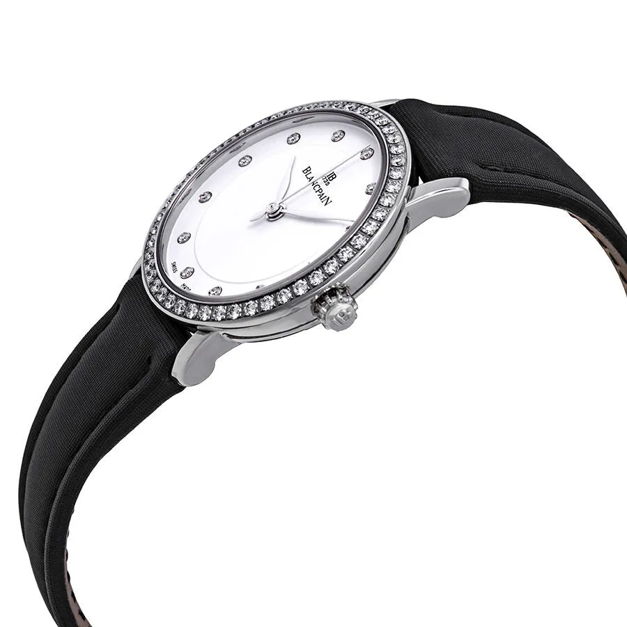 Blancpain Ultraplate Automatic Diamond White Dial Ladies Watch 6102-4628-95A