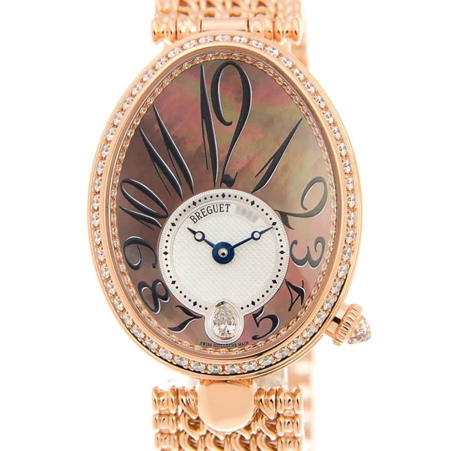 Breguet Reine de Naples Automatic Diamond Ladies Watch 8918BR/5T/J20.D000