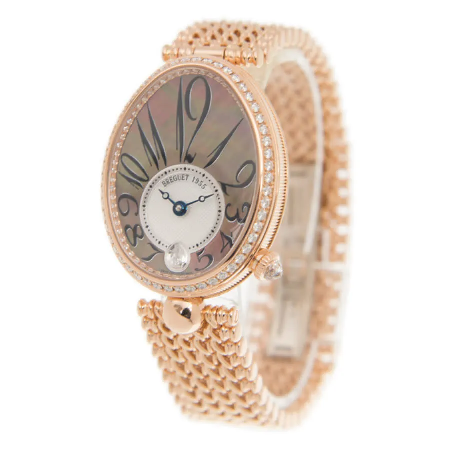 Breguet Reine de Naples Automatic Diamond Ladies Watch 8918BR/5T/J20.D000