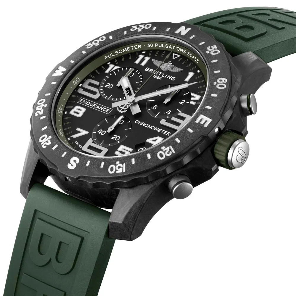 Breitling Endurance Pro 44mm Black Dial Breitlight Quartz Gents Watch X82310D31B1S1
