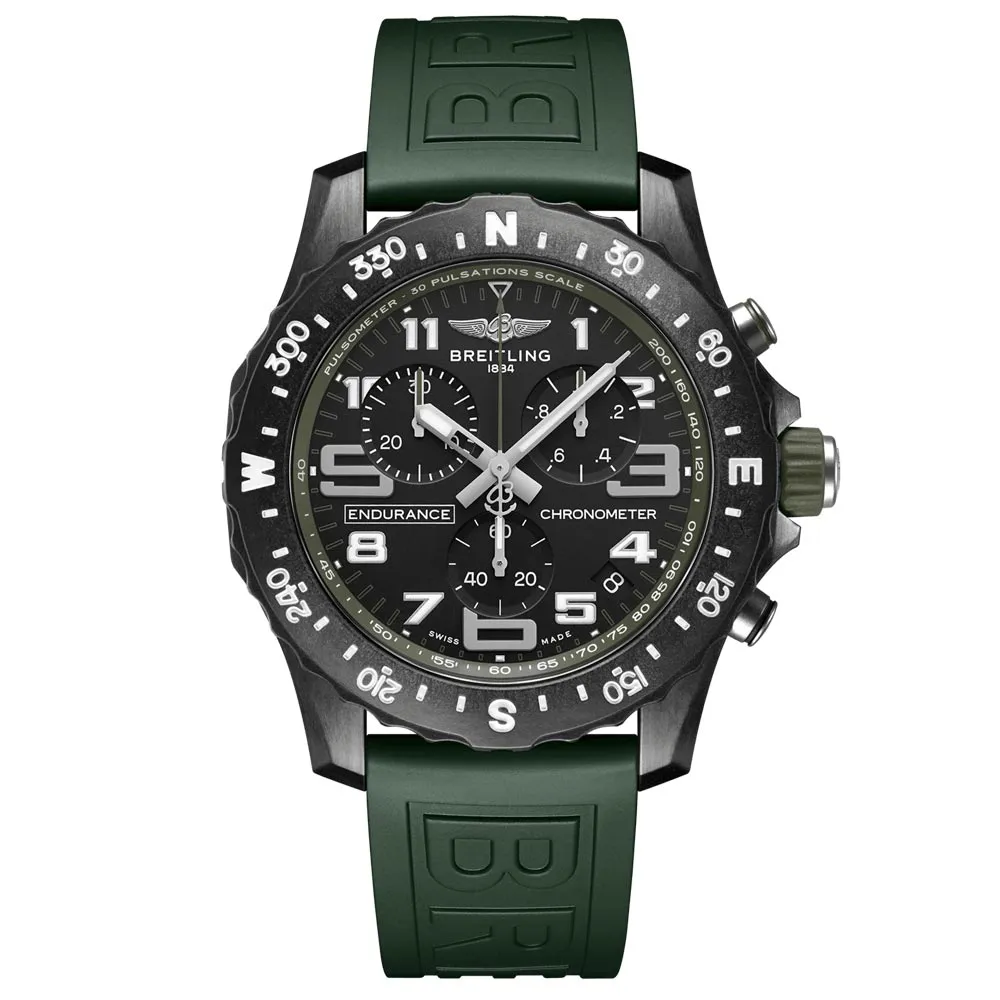 Breitling Endurance Pro 44mm Black Dial Breitlight Quartz Gents Watch X82310D31B1S1
