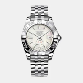 Breitling Galactic Stainless Steel Automatic Unisex Watch A3733012-A716-376A