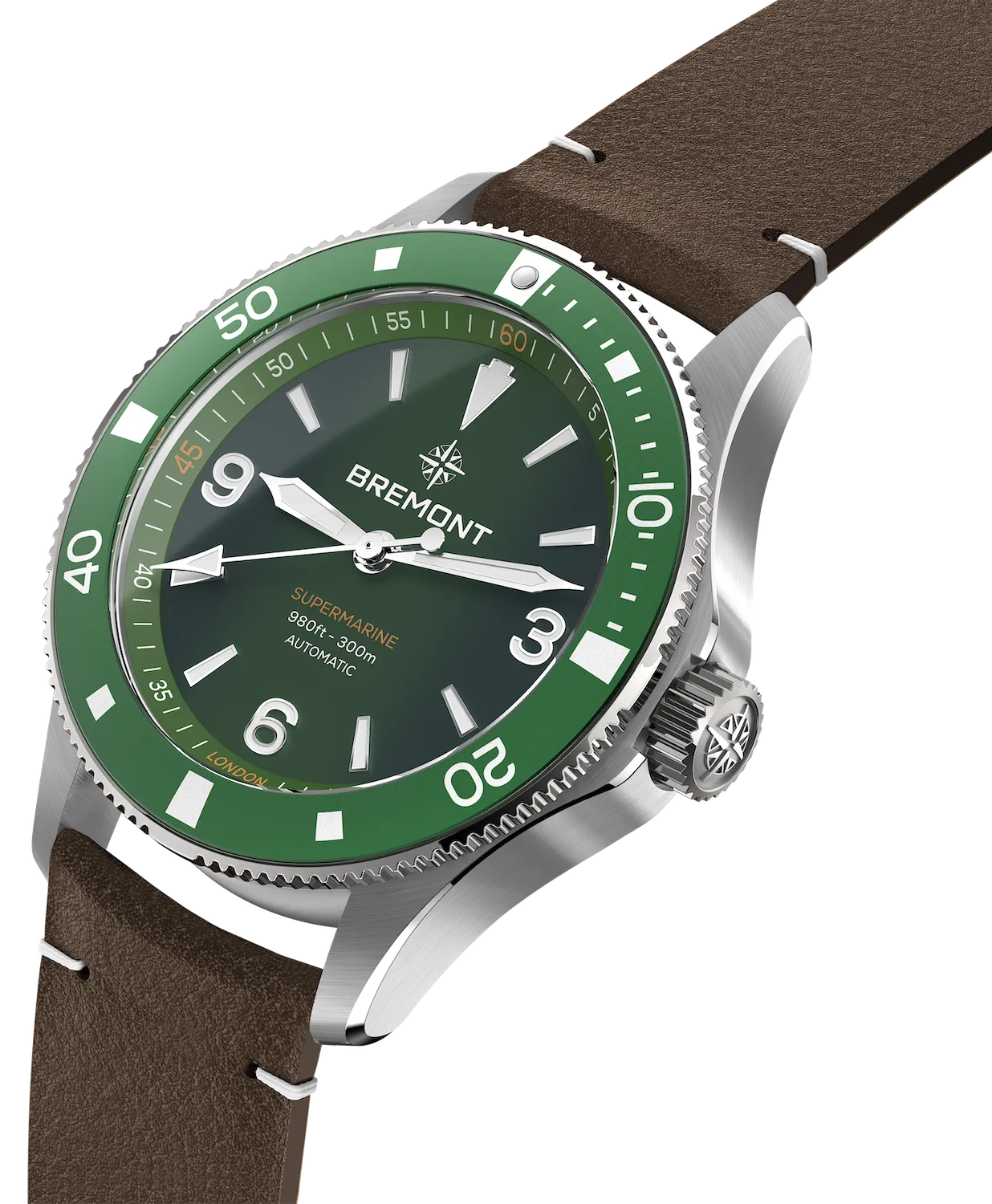 Bremont Supermarine 300M Green Leather