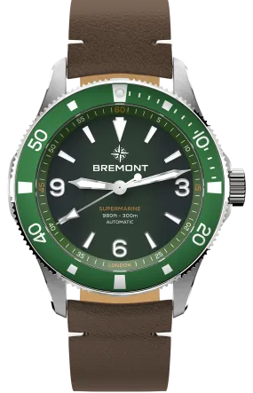 Bremont Supermarine 300M Green Leather