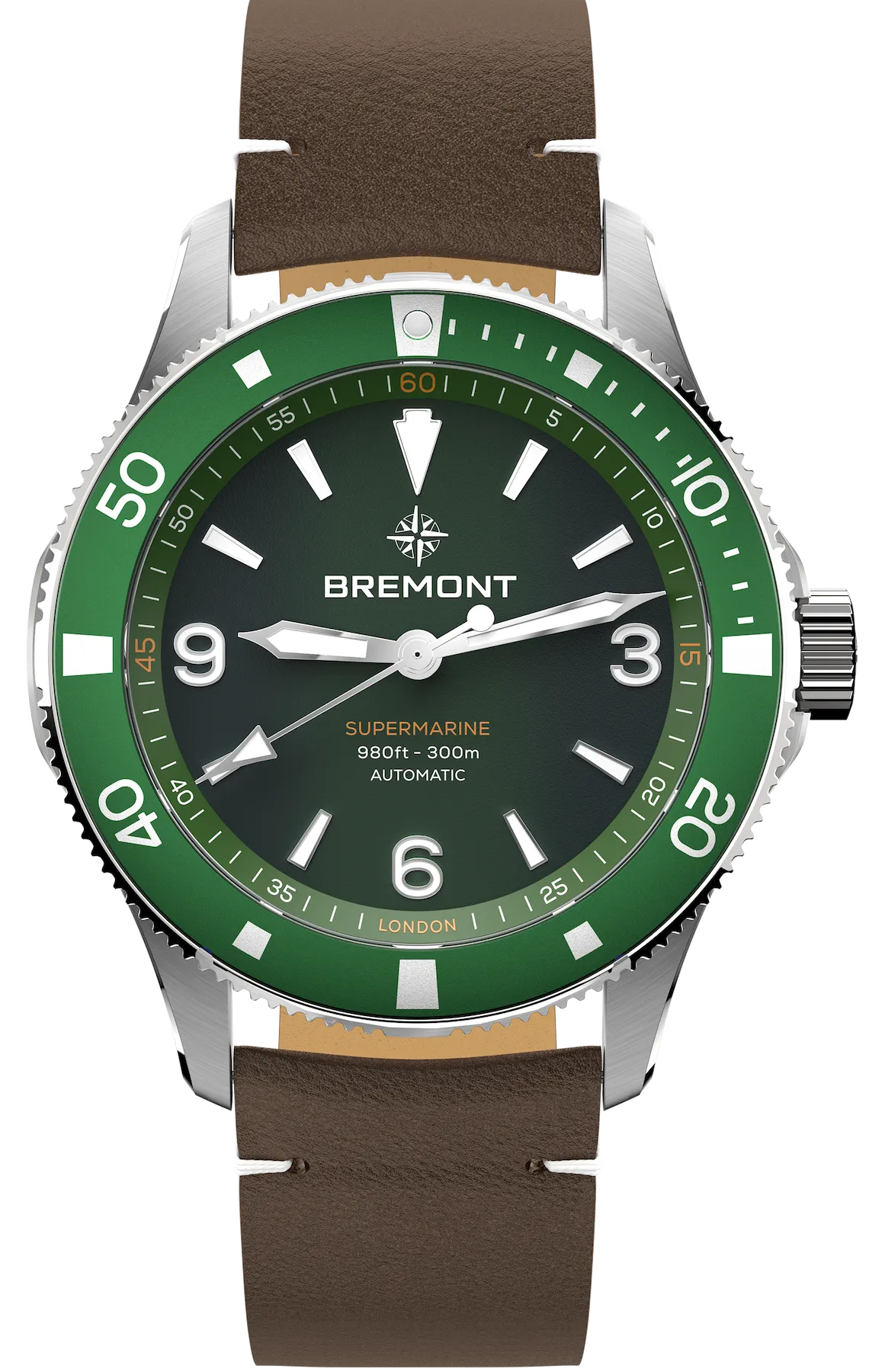 Bremont Supermarine 300M Green Leather