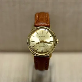 Bulova Gold Tone With Rare Sunray Dial Beautiful Men's Watch - $5K APR w/ COA!!!