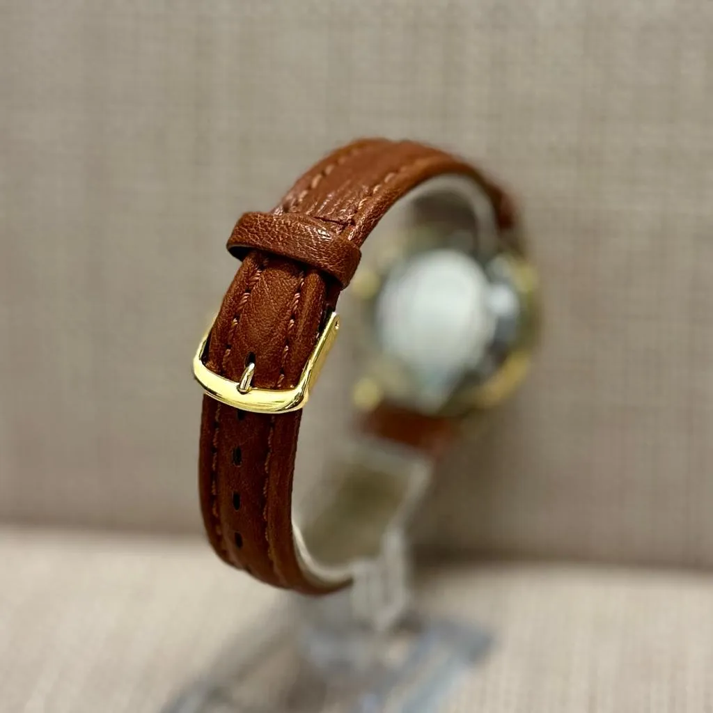 Bulova Gold Tone With Rare Sunray Dial Beautiful Men's Watch - $5K APR w/ COA!!!