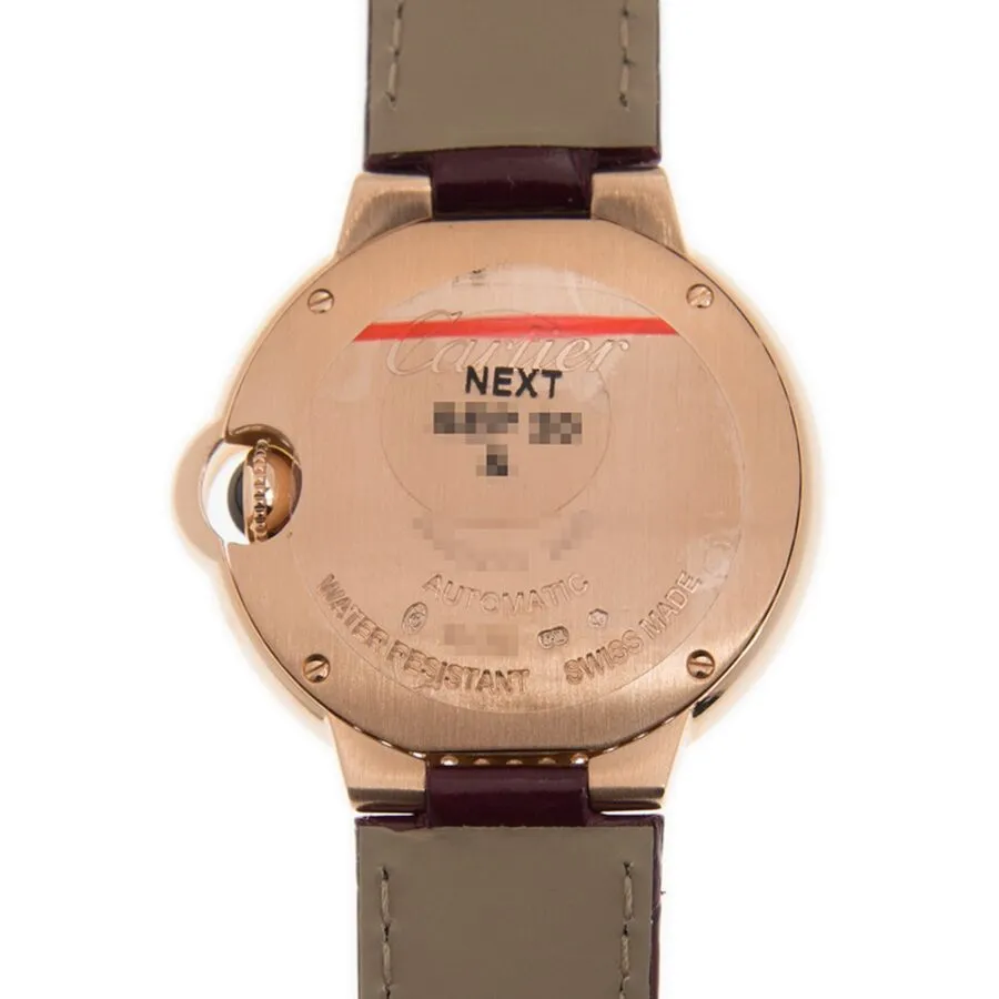 Cartier Ballon Bleu Automatic 18kt Rose Gold Diamond Ladies Watch WJBB0033