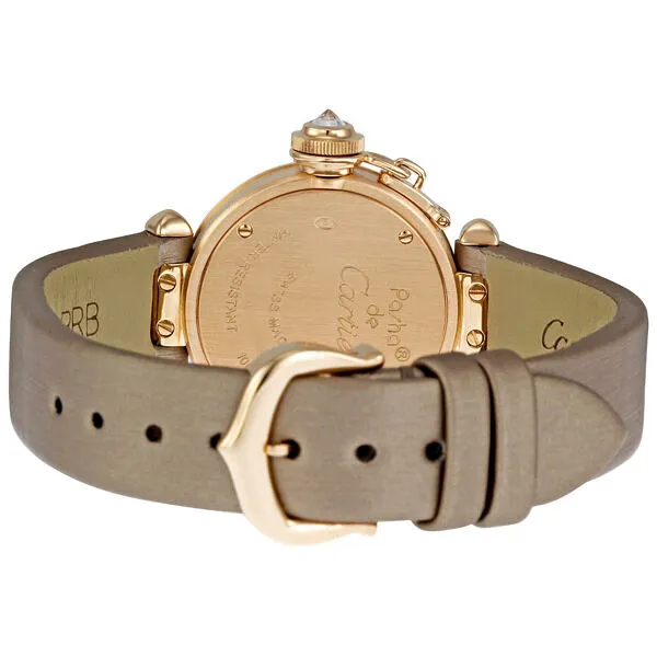 Cartier Miss Pasha 18kt Rose Gold Diamond Watch WJ124026