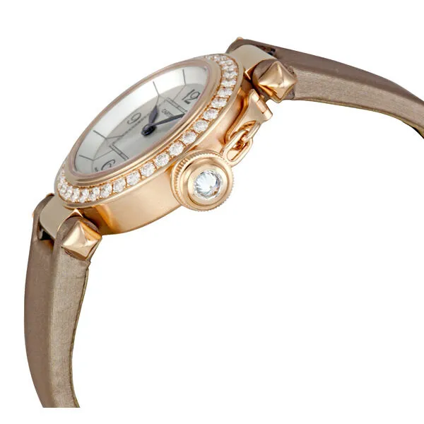 Cartier Miss Pasha 18kt Rose Gold Diamond Watch WJ124026