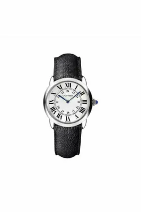 cartier ronde solo 29mm stainless steel ladies watch
