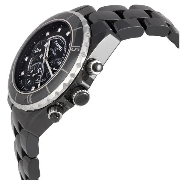 Chanel J12 Black Ceramic Unisex Watch H2419