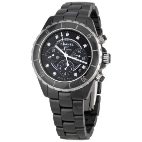 Chanel J12 Black Ceramic Unisex Watch H2419