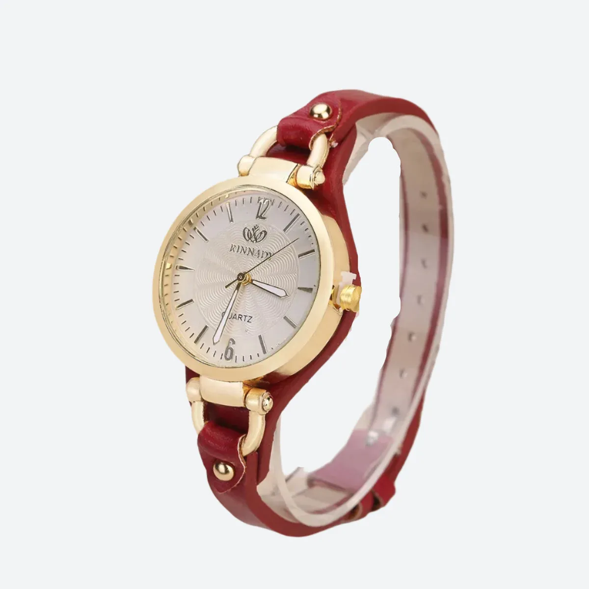 Classic Leather Strap Quartz Watches