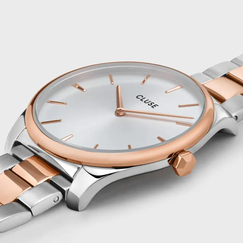 Cluse Feroce White Rose Gold