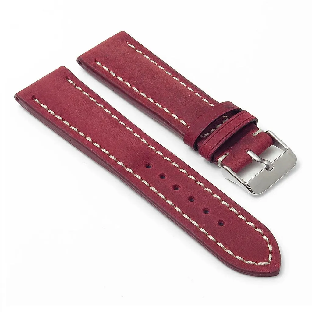 DASSARI Avant Distressed Italian Leather Strap