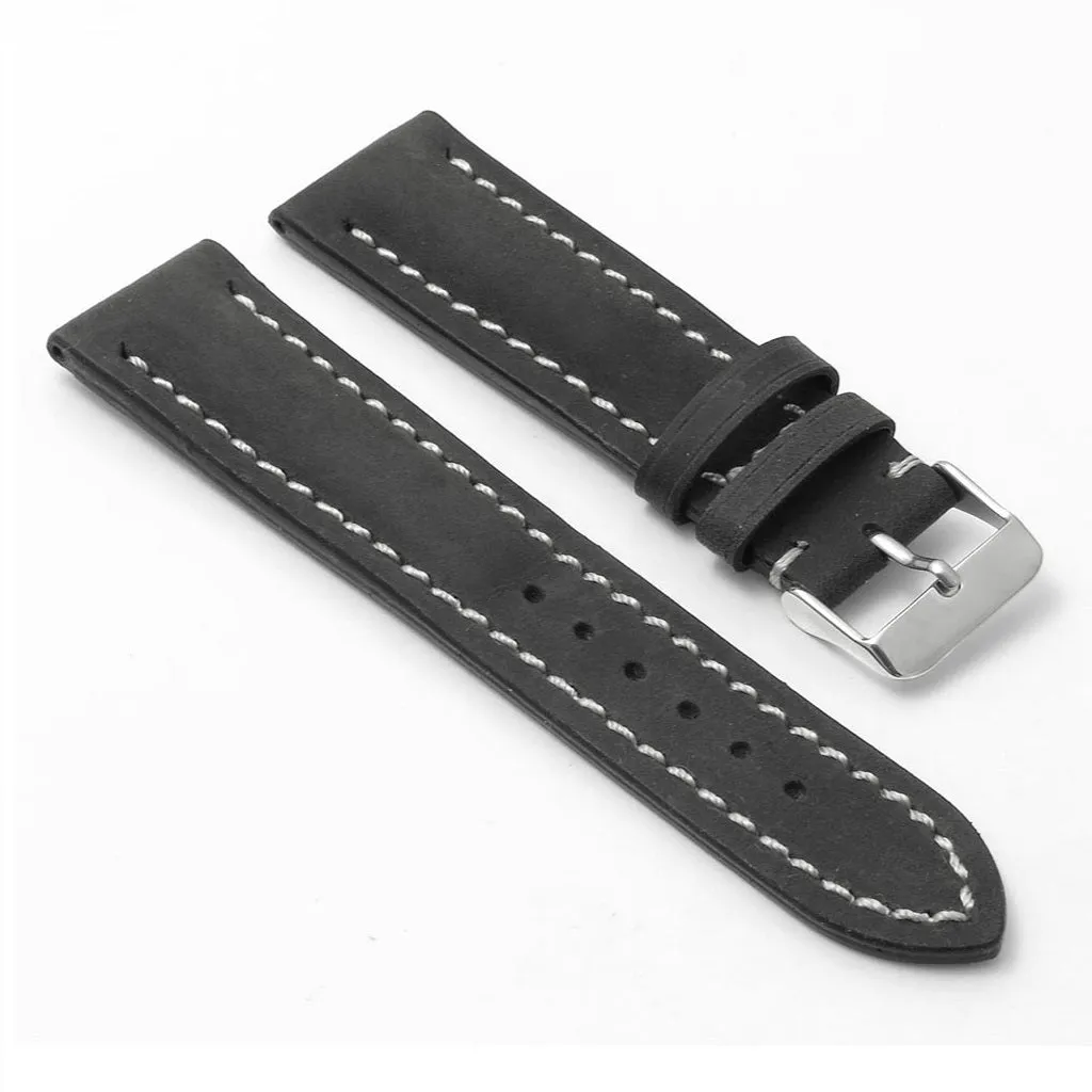 DASSARI Avant Distressed Italian Leather Strap