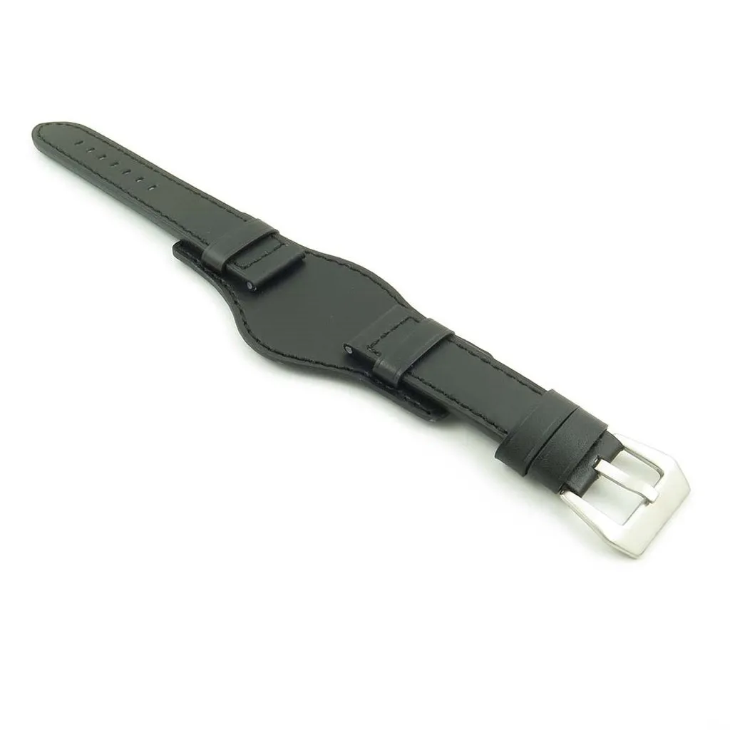 DASSARI Empire Thick Leather Bund Strap