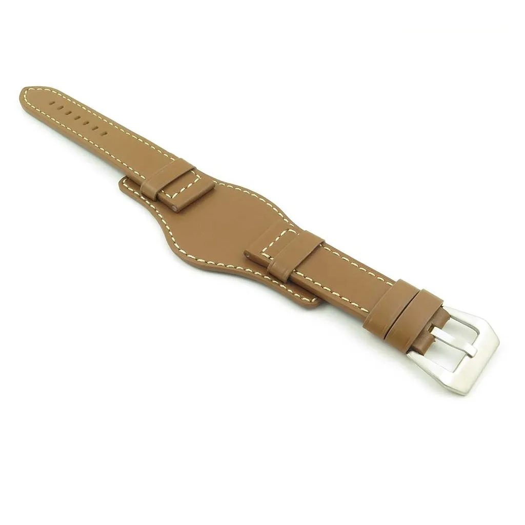 DASSARI Empire Thick Leather Bund Strap