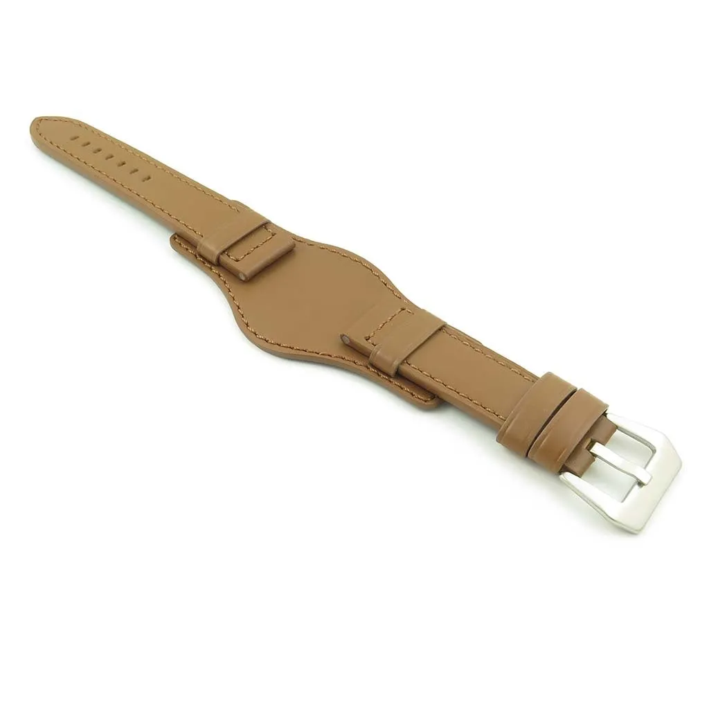 DASSARI Empire Thick Leather Bund Strap