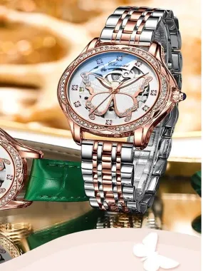 Diamond Butterfly Watch