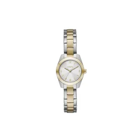 DKNY Nolita Stainless Steel 2 Tone Rose Gold Watch