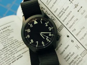 DLC Stainless Steel Pilot Automatic Watch by Maratac®