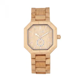 Earth Wood Acadia Bracelet Watch